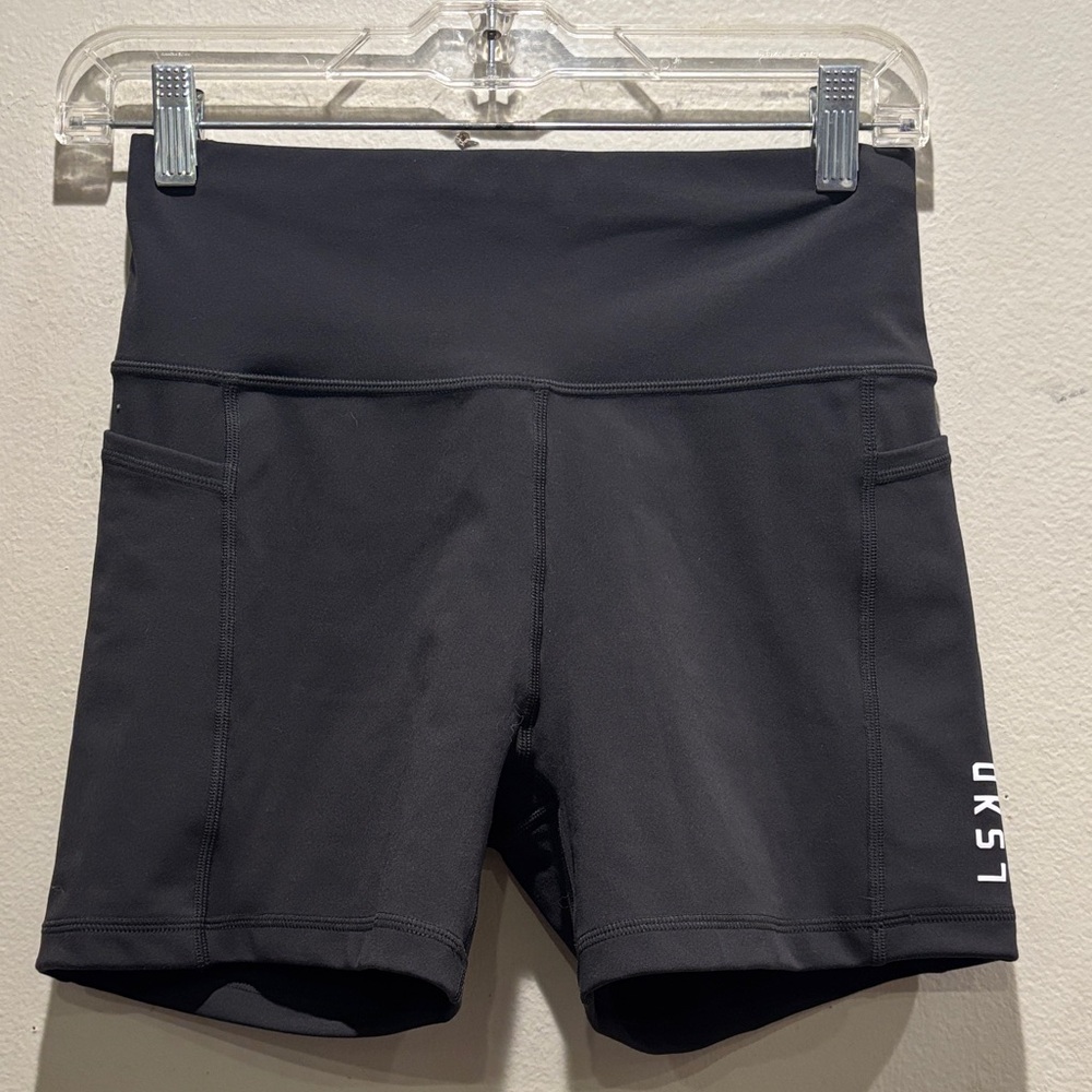 LSKD Black Women's Bike Shorts